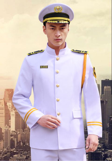白色保安服套裝